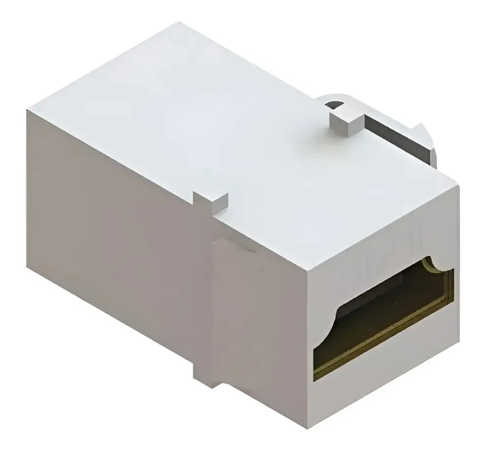 Conector Emenda Hdmi 2.0 Tomada Padrão Keystone Branco