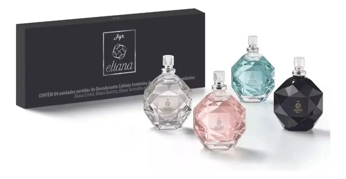 Colônias Eliana 4x25ml Nm2023 - Jequiti