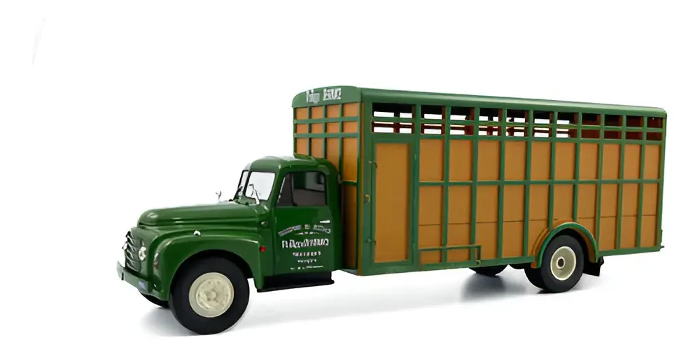 Caminhões De Outros Tempos Citroen U 55-60 Philippe Defrance Cor Verde