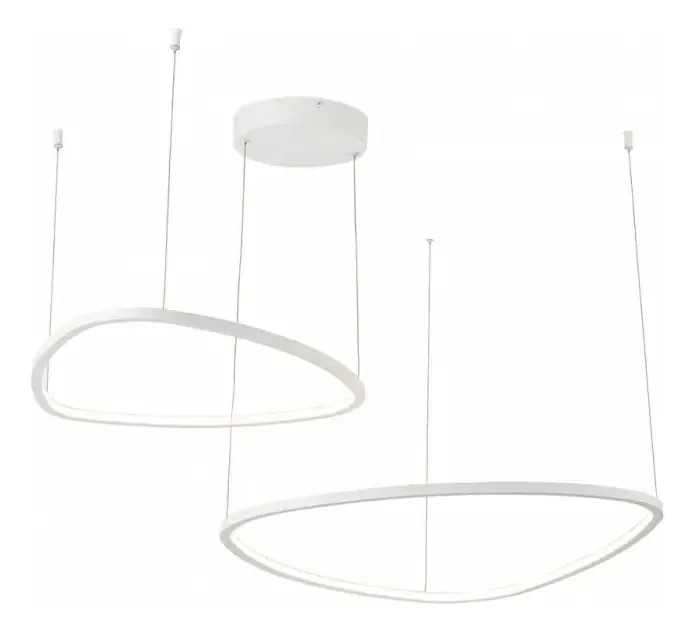 Pendente Bert 72w 3240lm 3000k Branco - Studioluce