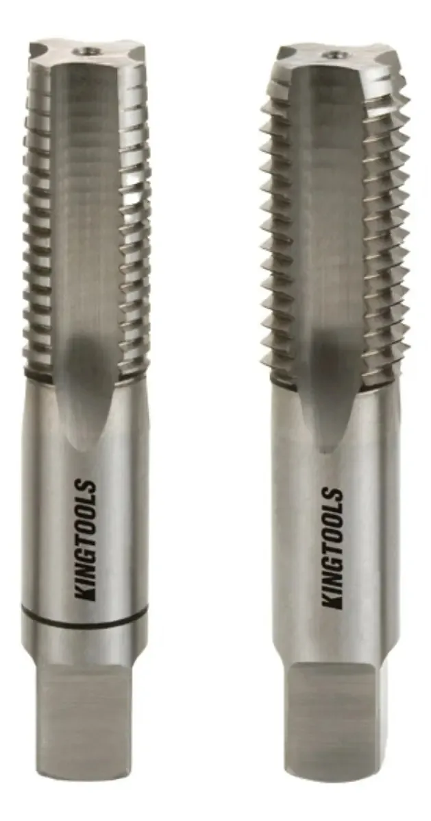 Jogo de Machos Manuais King Tools M4x0.7 para Rosca Métrica