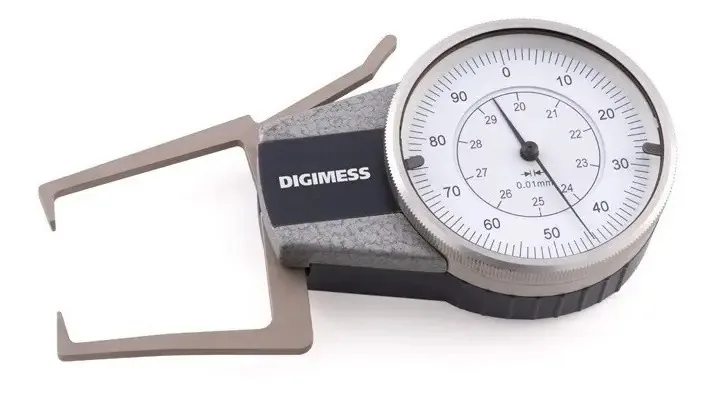 Medidor Externo de Ranhuras e Canais Digimess para Medição de 40-50mm