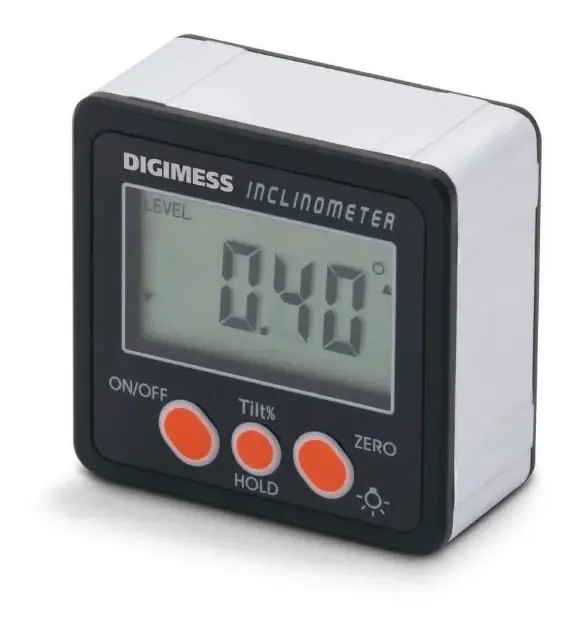 Medidor De Inclinação Digital Magnético Digimess 272.320 com Tela LCD