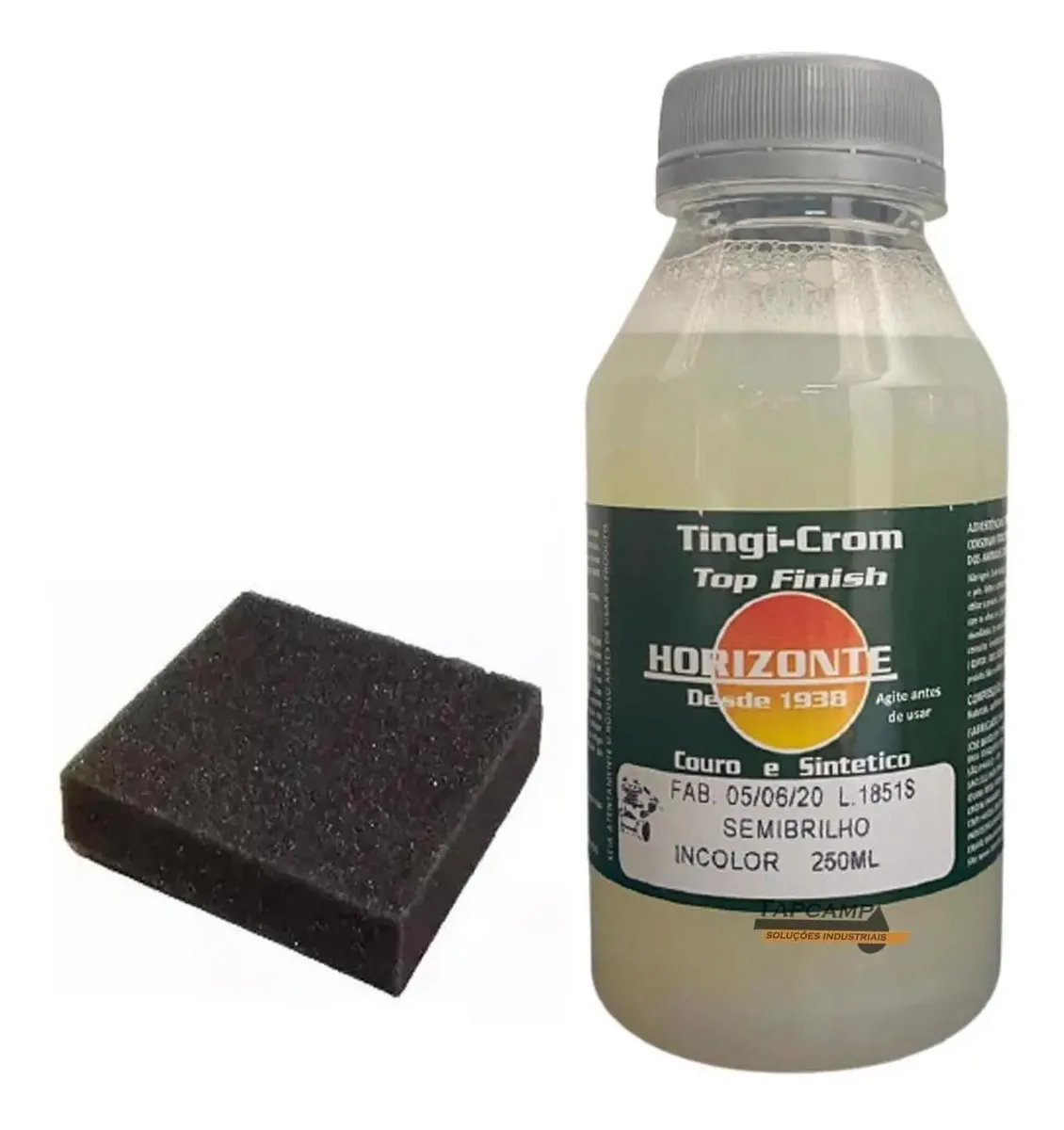 Tingicrom Top Finish Semibrilho Finalizador Para Couro 250ml
