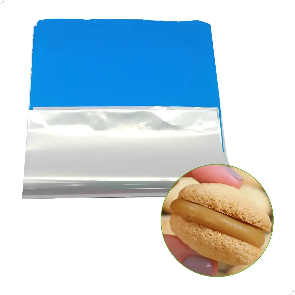 40un Papel Crepom P/ Enrolar Bem Casado Azul Turquesa 15cm