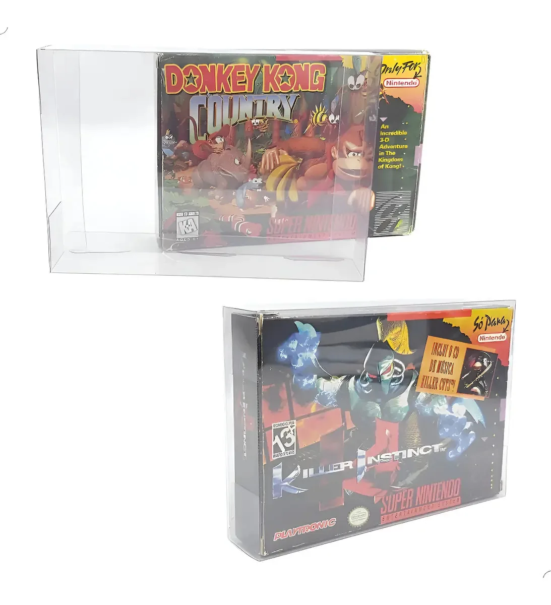 Protetor Para Jogos Cib N64 Snes Atari Jaguar Games-4 25un