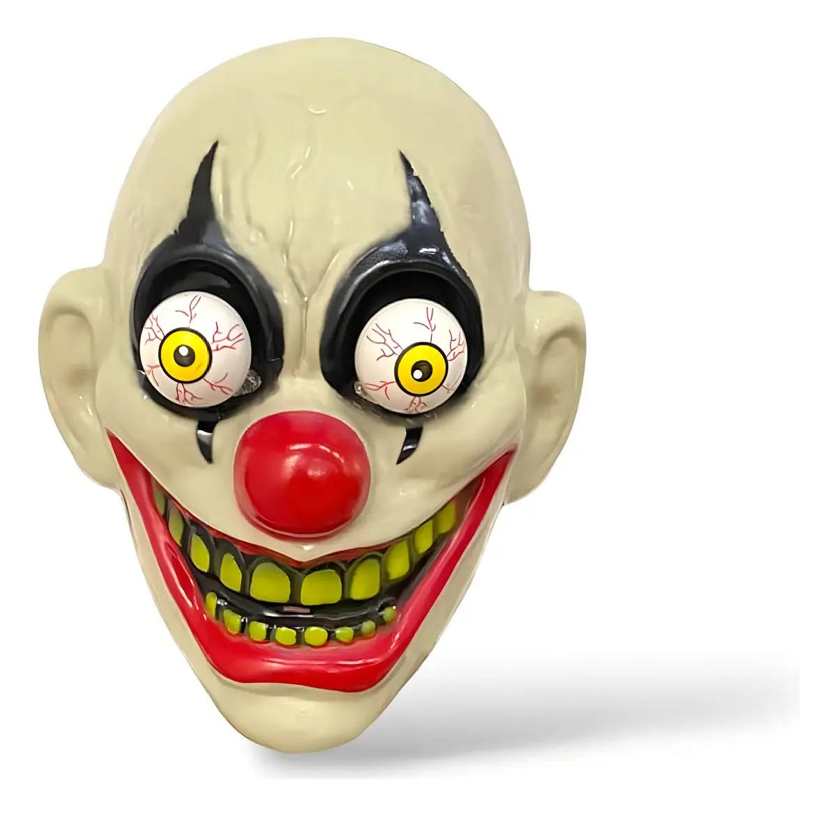 Máscara Esbugalhada Halloween Palhaço