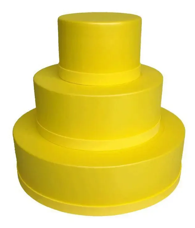 Bolo Fake Amarelo