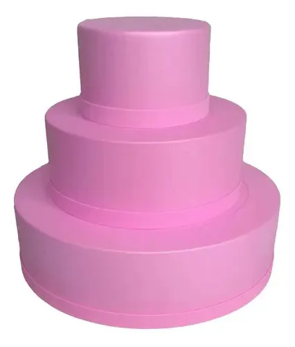 Bolo Fake Rosa Pink