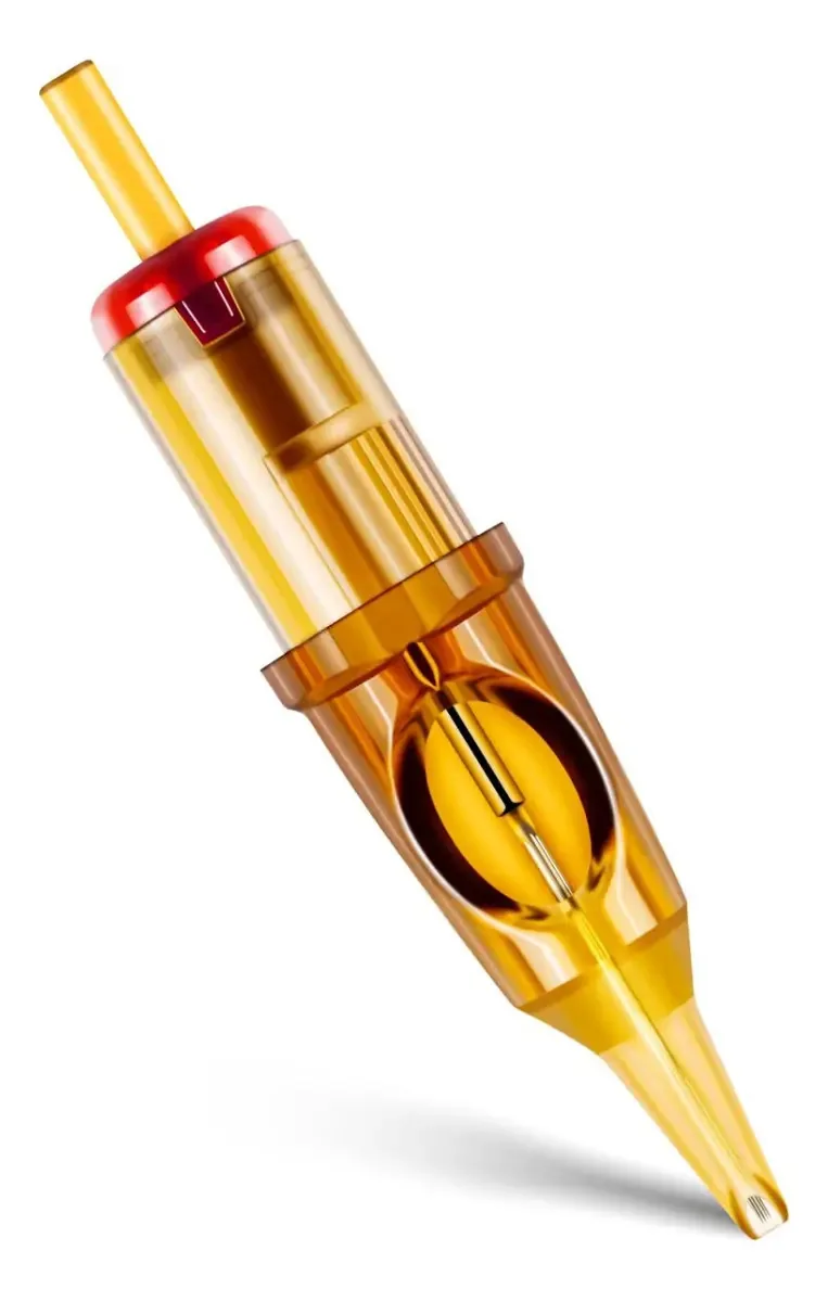 Agulhas de tatuagem DKLab Cartuchos RL 0,30mm RL - Traço - Linha calibre 7 - 357911 agulhas agrupadas x 10u