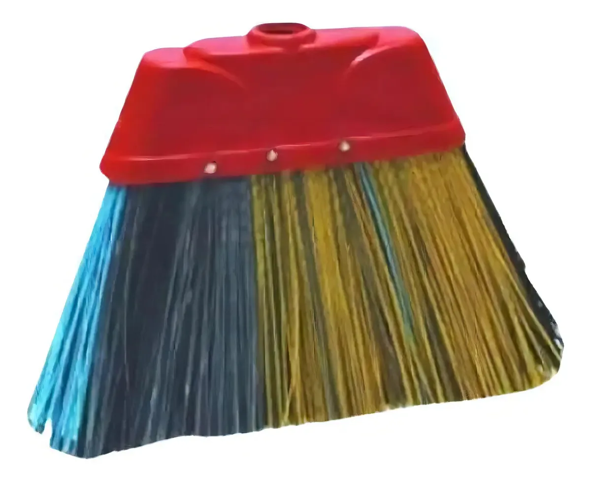 Vassoura Nylon Duro Reforçada - Qualidade - S/cabo
