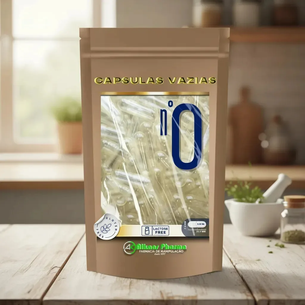 100.000 Cápsulas Vazias De Gelatina Dura Nº 0 Atacado Cor Incolor