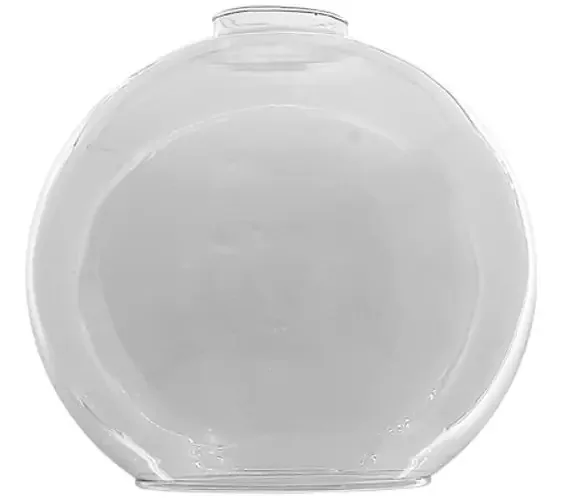 Bola Americana Lisa Transparente Grande Para Pendente Lustre