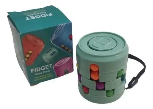 Cubo Mágico Fidget Spinner Giratório Magic Cube Profissional