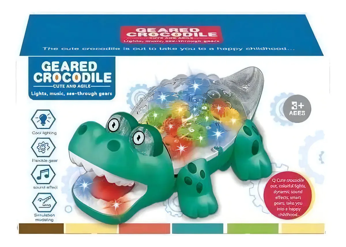 Brinquedo Crocodilo Mágico Para Crianças