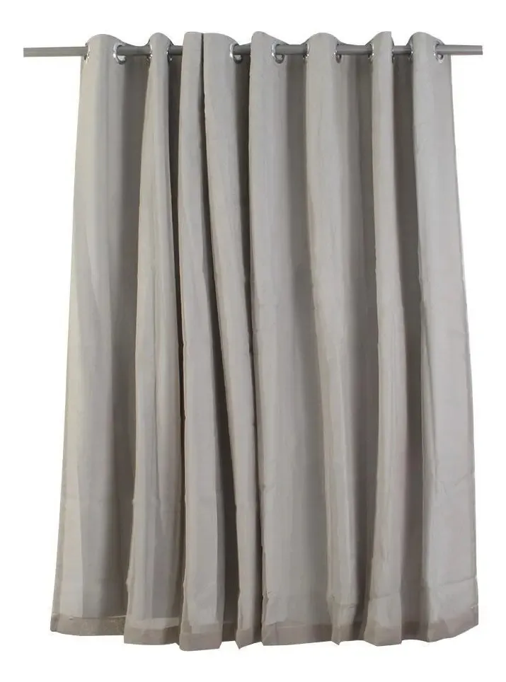 Cortinas Pratika Bellini Bella Janela 260x170 Marrom Latte