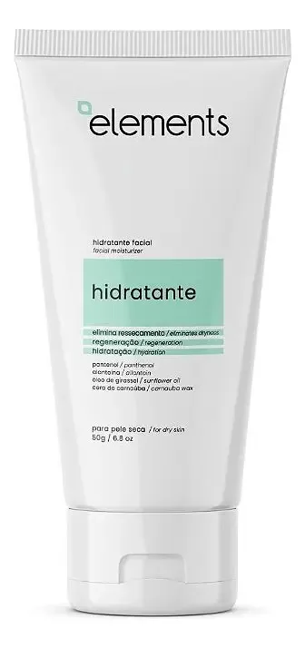 Hidratante Facial Pele Seca 50g | Elements