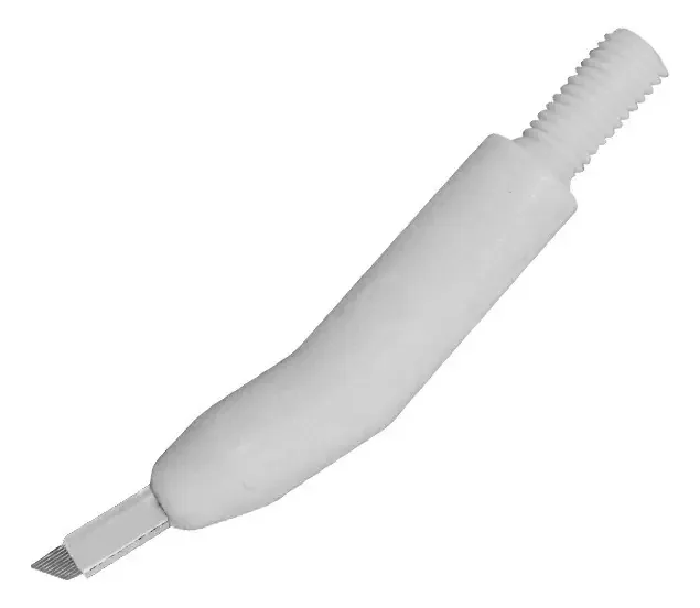 Kit Agulha Tebori 12 Pontas Flex Gr Para Microblading 09unid