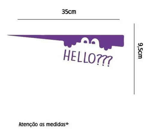Adesivo Para Vaso Sanitário Hello