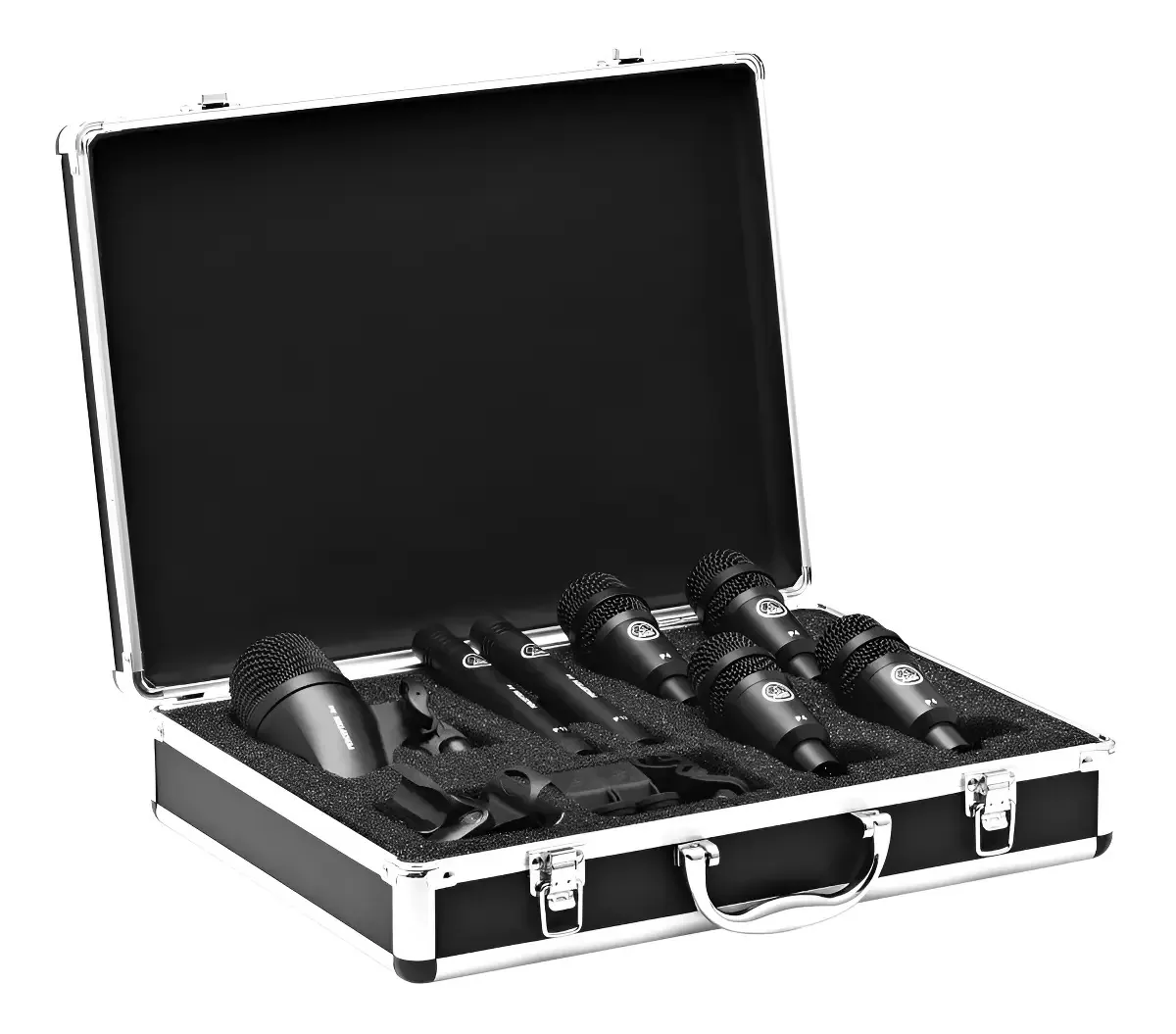 Kit De Microfones Para Bateria Akg Drum Set Session I + Nf-e Cor Preto