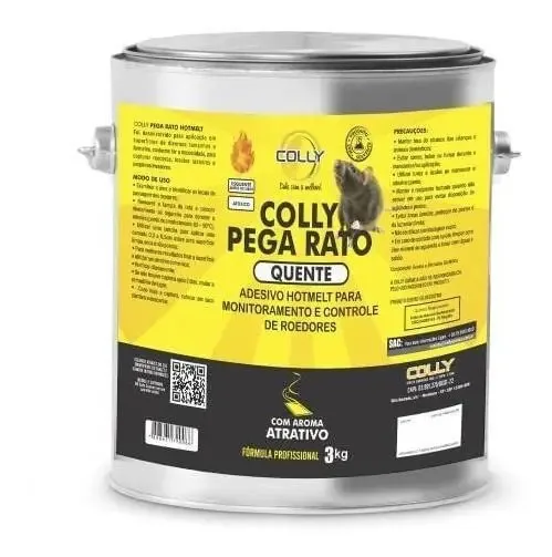 Armadilha Para Rato Cola Quente - Colly