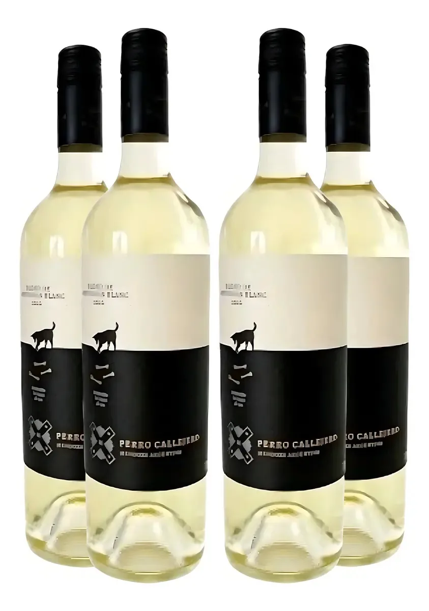 Kit 4 Vinhos Argentino Perro Callejero Sauvignon Blanc 750ml