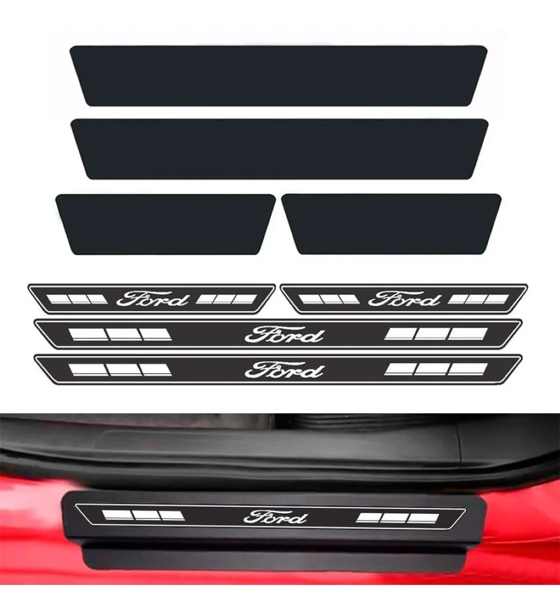 Soleira Resinada Adesiva Ford Universal Os Carros