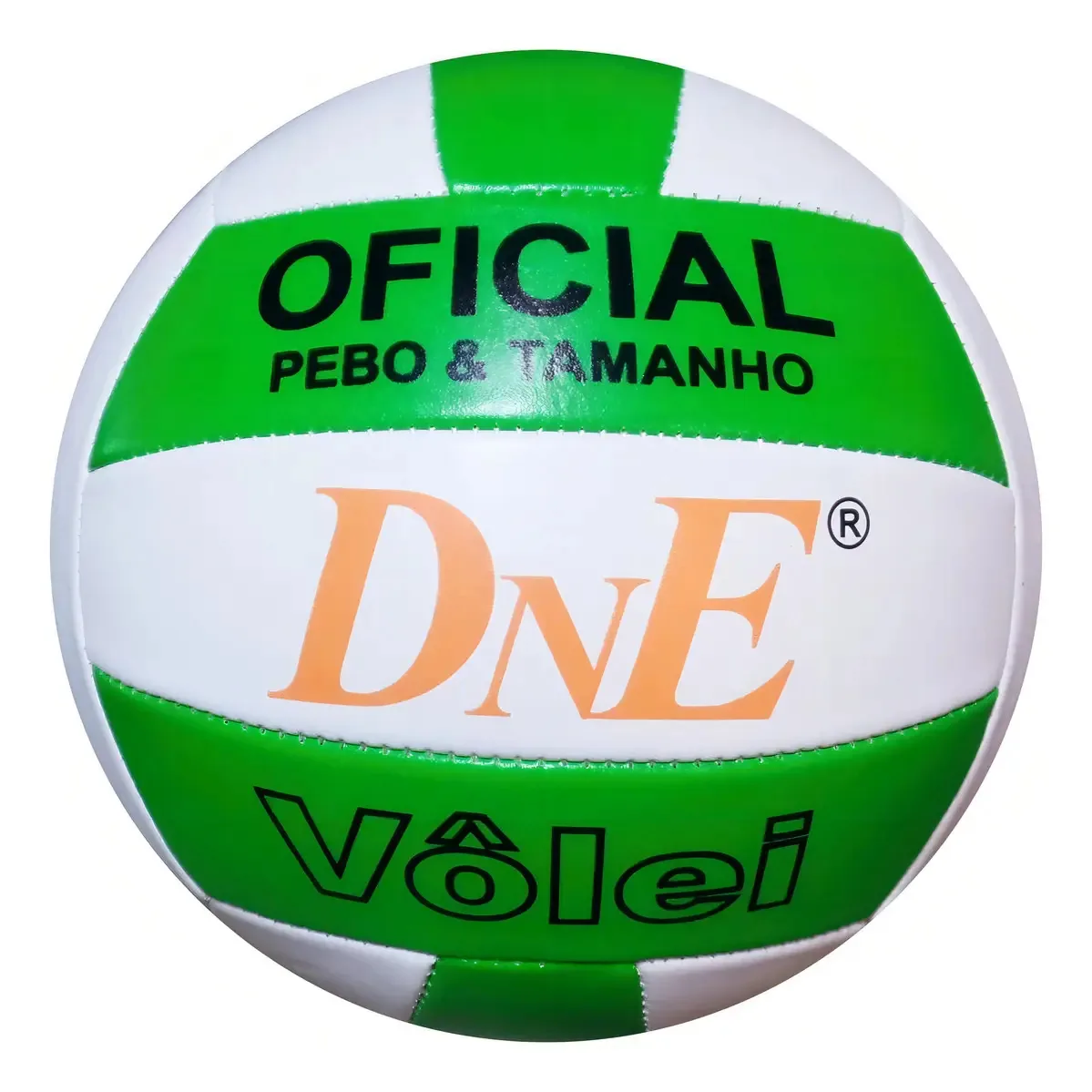 12 Bolas Vôlei De Praia Quadra Grama Costura Verde