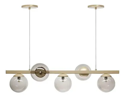 Pendente Luminalux Madrid 5 Globos 150mm G9
