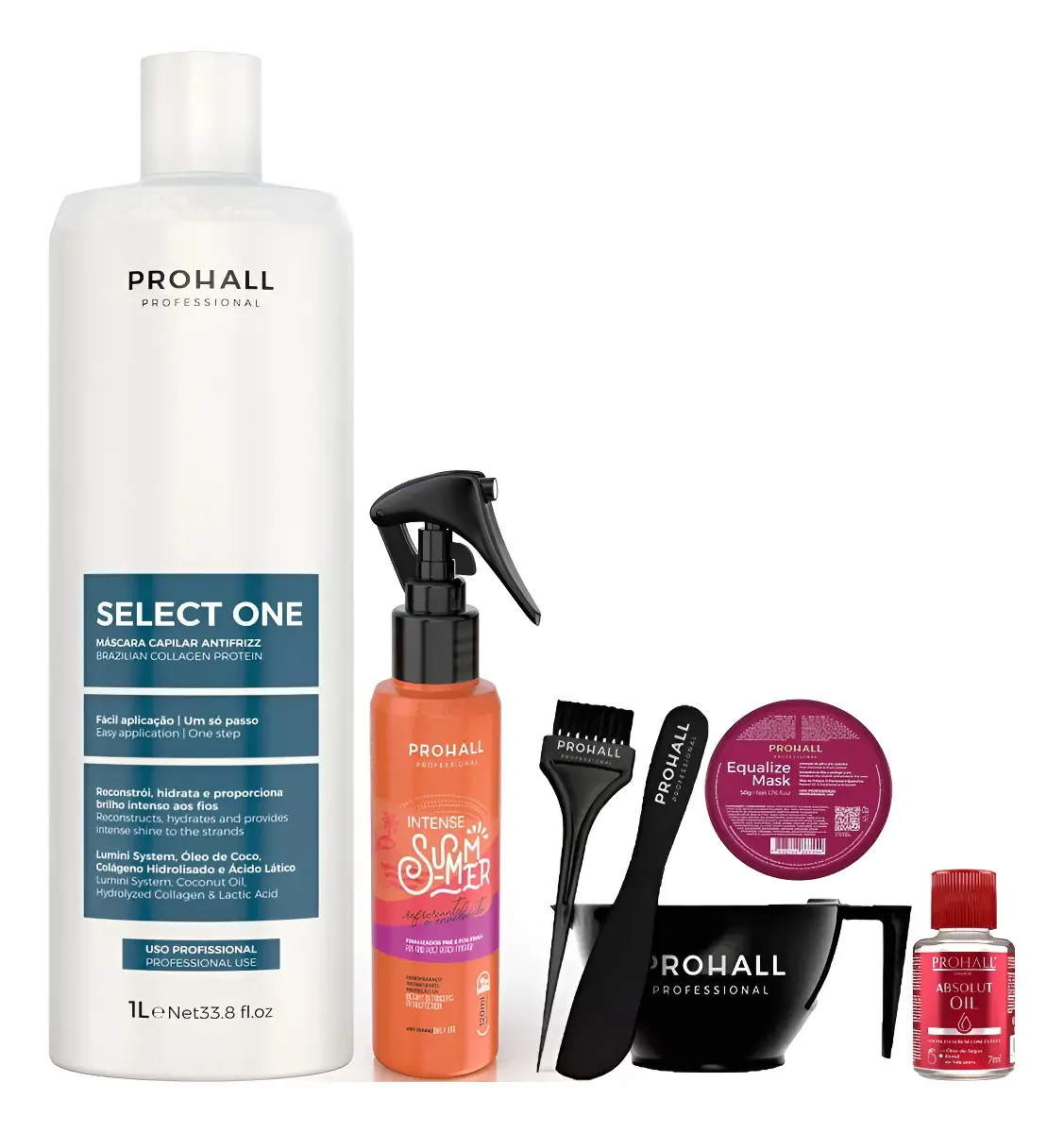 Kit Verão Intense Summer + Select One | Proteção E Liso Suav