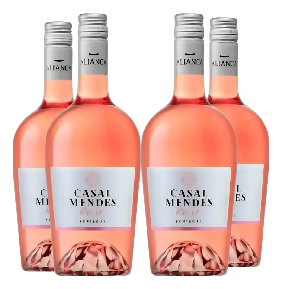Kit 4 Vinhos Portugues Casal Mendes Rosé 750ml