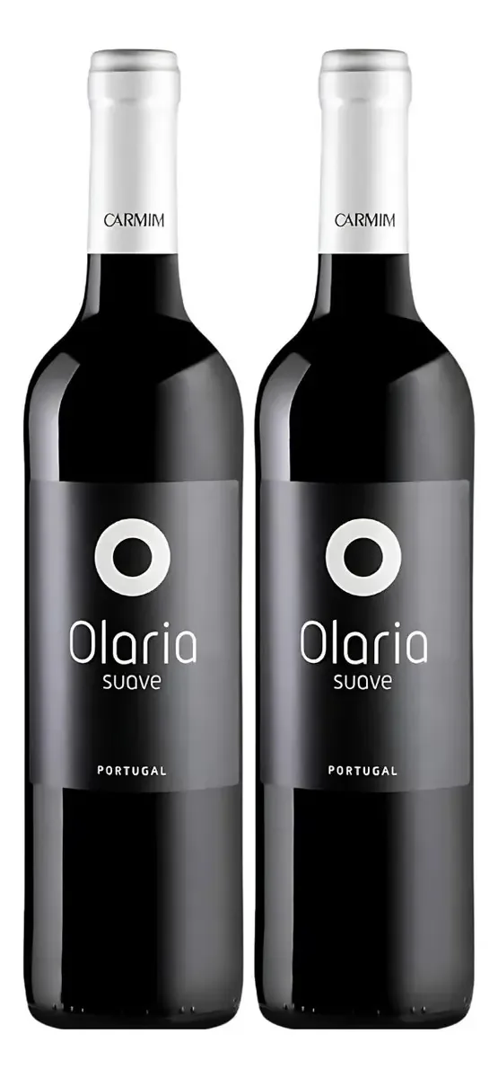 Kit 2 Vinhos Português Olaria Alentejo Tinto Suave 750ml