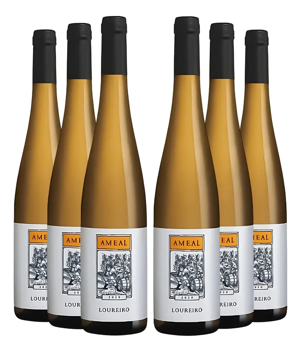 Kit 6 Vinhos Português Ameal Loureiro Branco 750ml