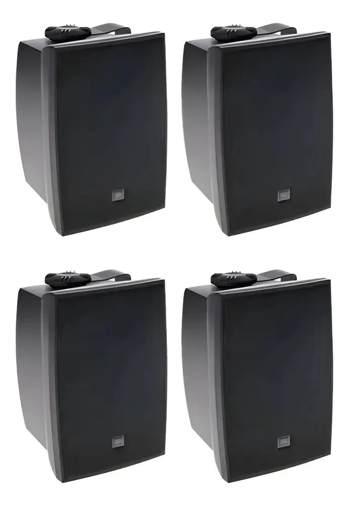 4 Caixas de Som Passivas JBL C321P com 60W RMS – Preto