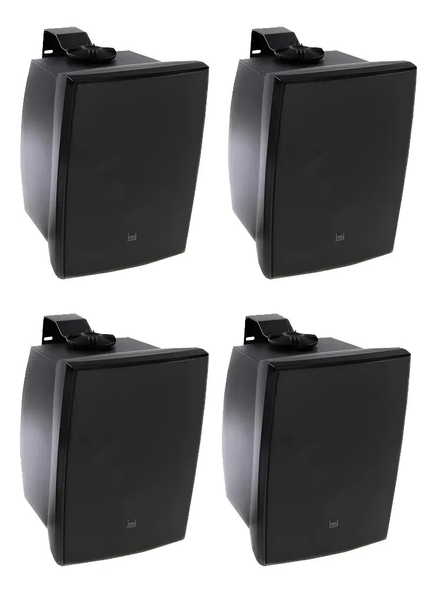 4 Caixas de Som JBL C621P Passivas para Ambiente Profissional Preto