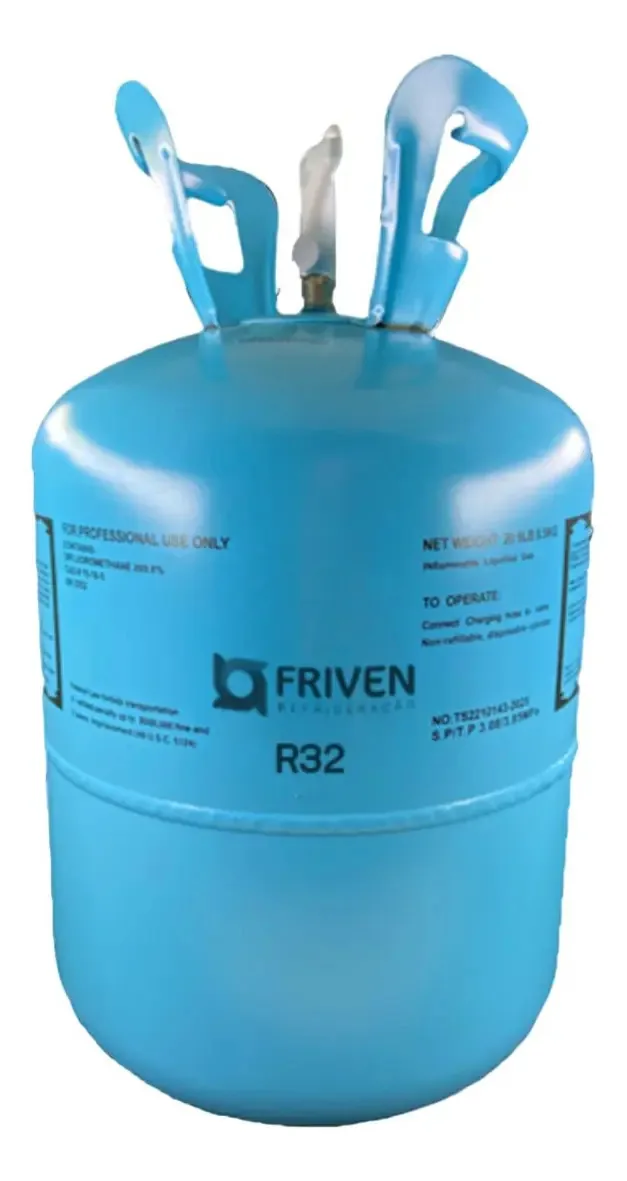 Gas R32 Cilindro 9,5KG Friven