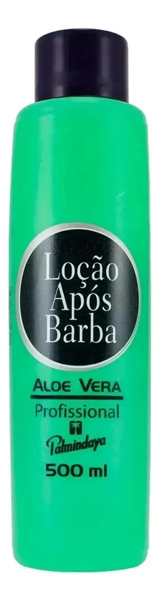 Loção Após Barba Aloe Vera 500ml Palmindaya Loção Pós Barba