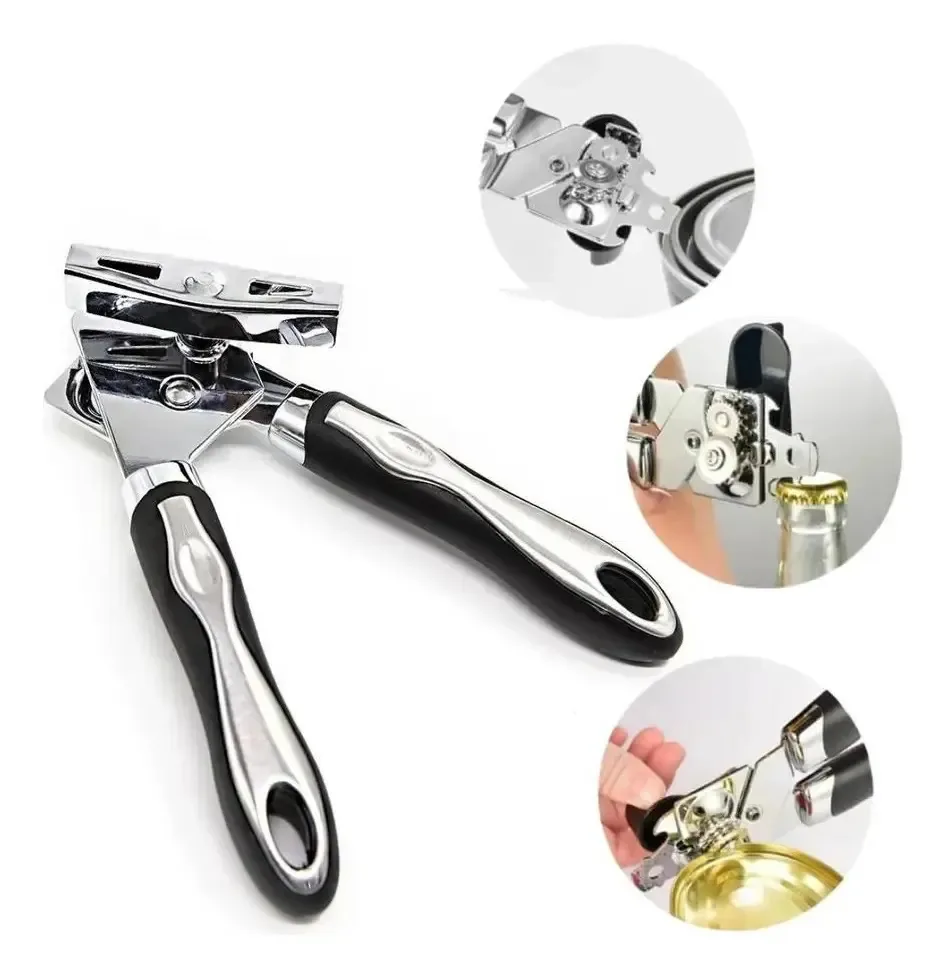 Abridor De Latas Profissional Inox Sem Rebarbas Master Chef