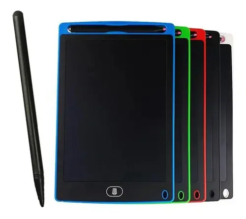 Lousa Mágica Infantil Tela Lcd Tablet De Escrever E Desenhar Cor Vermelho