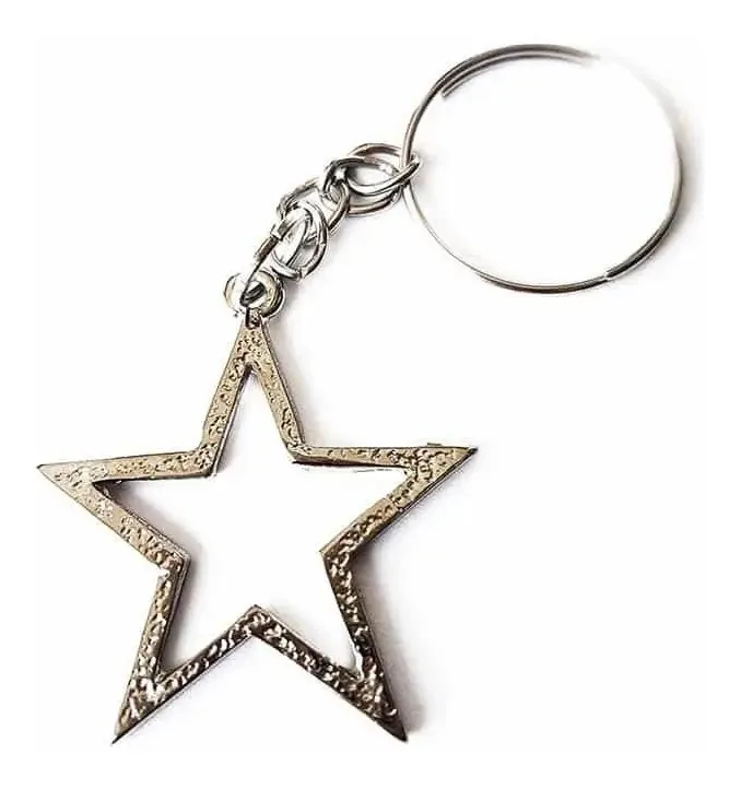30 Chaveiros Estrela Brinde Natal Casamento Ano