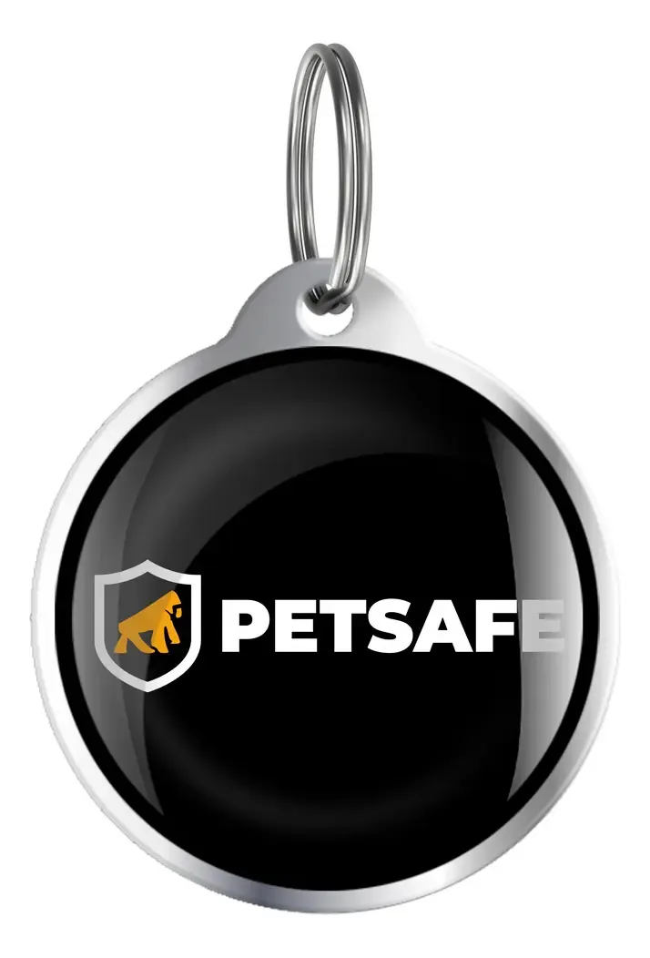 Pingente Tag de Identificação para Coleira de Cães e Gatos com QRCode, a Prova D'água, PetSafe, 3cm Gshield