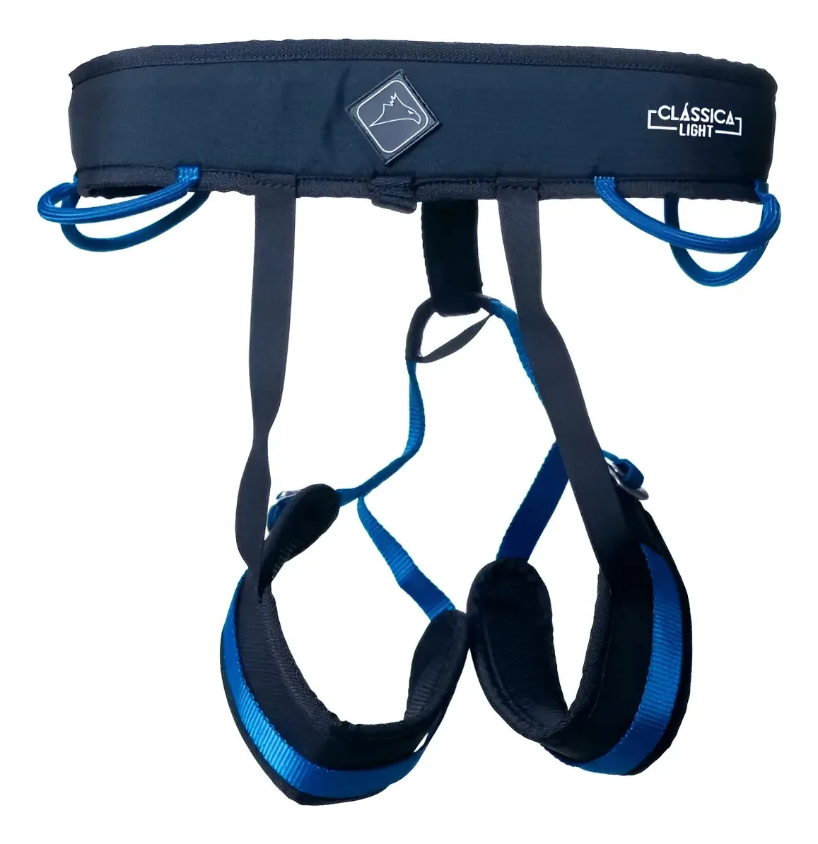 Cadeirinha Clássica Light Conquista Rapel Tirolesa Escalada Cor Azul Tamanho P Ao G