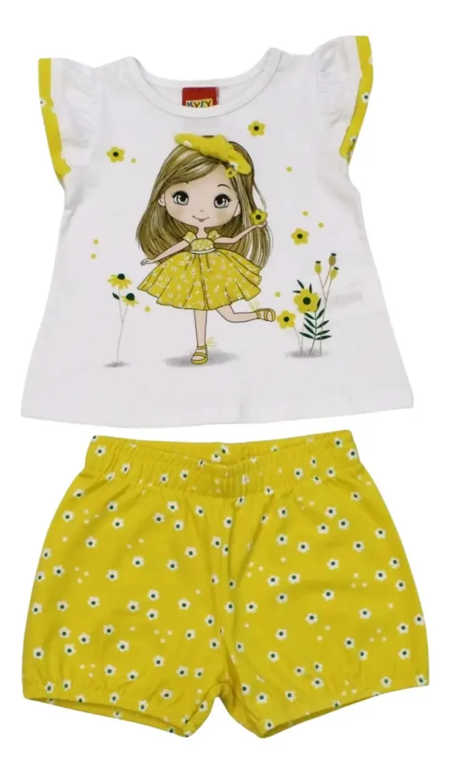 Conjunto Feminino Kyly Branco 11 4201 Tpx G 1000991 0001 G