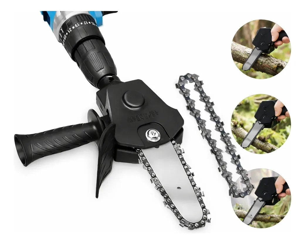 Adaptador Conversor Mini Serra Elétrica Para Parafusadeira