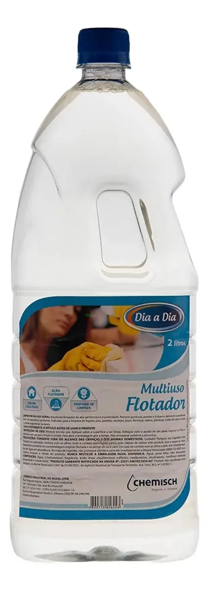 Limpador Multiuso Flotador 2l Para Limpeza De Tênis