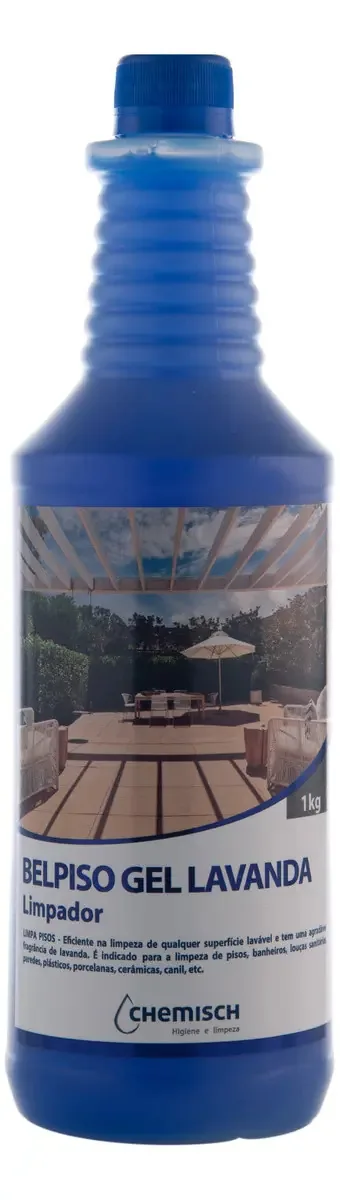 Limpador Belpiso Gel Lavanda 1l Para Limpeza E Lavagem