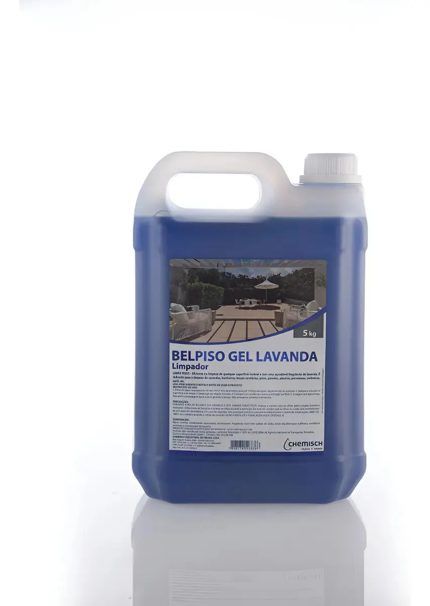 Gel Lavanda 5l Lava Pisos E Perfuma Sem Agredir Pisos Geral