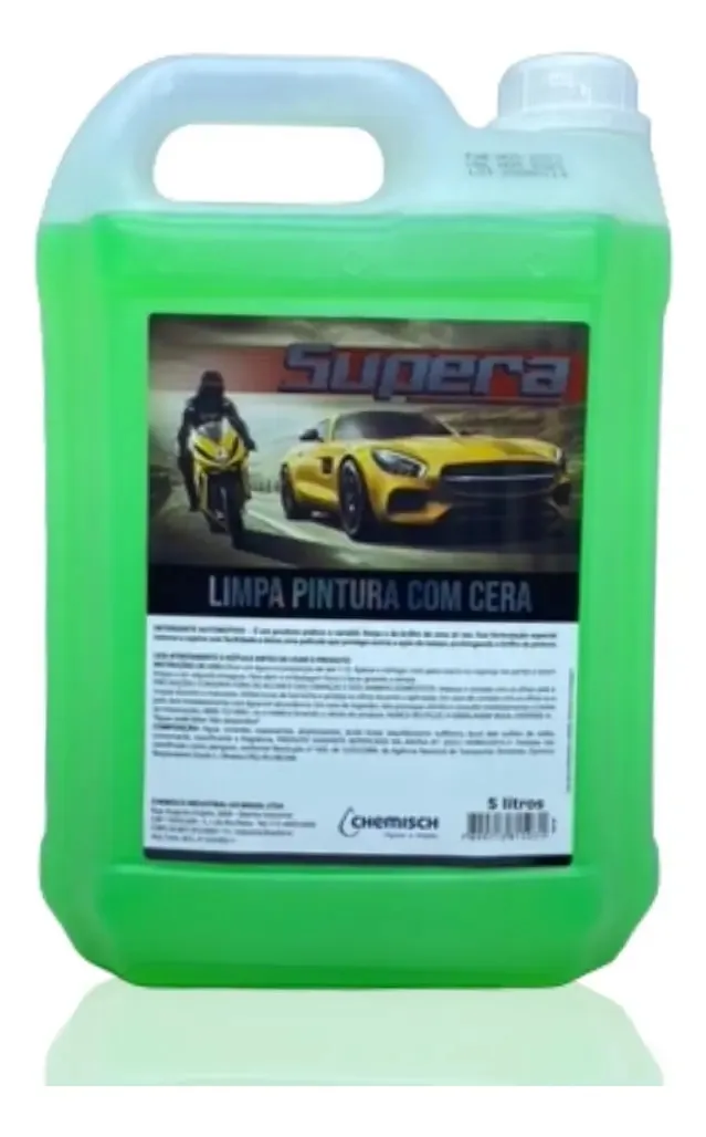 Shampoo Automotivo Chemisch com Cera para Carros e Motos 5 L