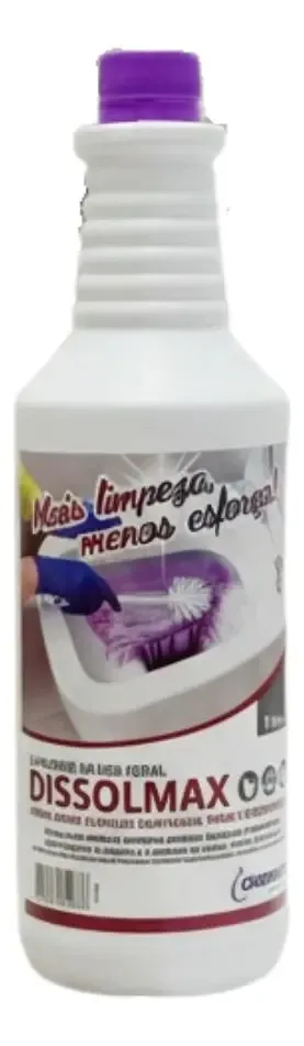 Detergente De Vasos Sanitários E Patentes Dissolmax 1l