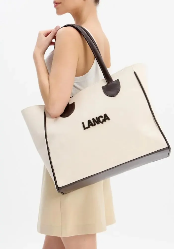 Bolsa Shopping Lança Lança Perfume Marrom